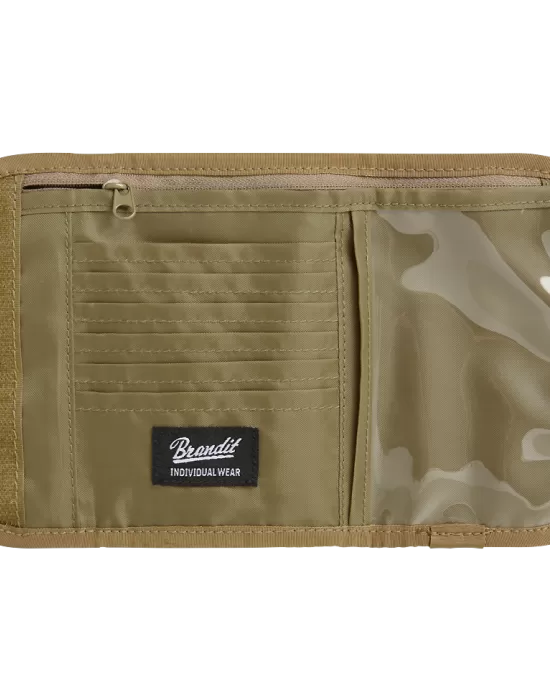 Портфейл в камуфлажен цвят Brandit Two tactical camo, Чанти и Раници - Hoodstyle.bg