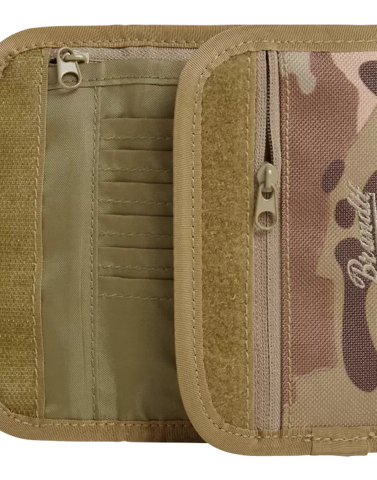 Портфейл в камуфлажен цвят Brandit Two tactical camo, Чанти и Раници - Hoodstyle.bg