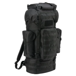 Туристическа раница в черно 66 л. Brandit Combat Molle