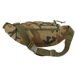Чанта за кръста камуфлаж Brandit Molle woodland