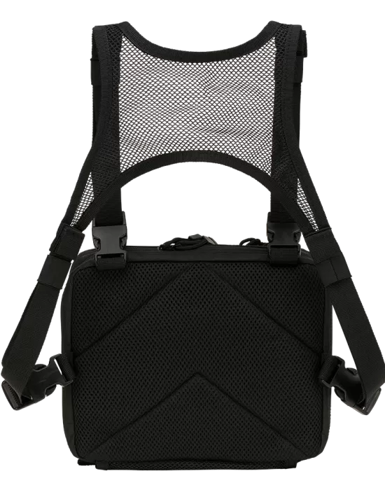 Тактическа чанта нагръдник в черно Brandit US Cooper Chest, Чанти - Hoodstyle.bg
