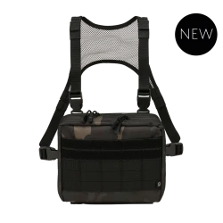 Тактическа чанта нагръдник в тъмен камуфлаж Brandit US Cooper Chest