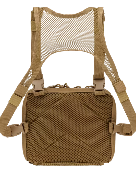 Тактическа чанта нагръдник в бежово Brandit US Cooper Chest, Чанти - Hoodstyle.bg