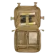 Тактическа чанта нагръдник в черно Brandit US Cooper Chest, Чанти - Hoodstyle.bg