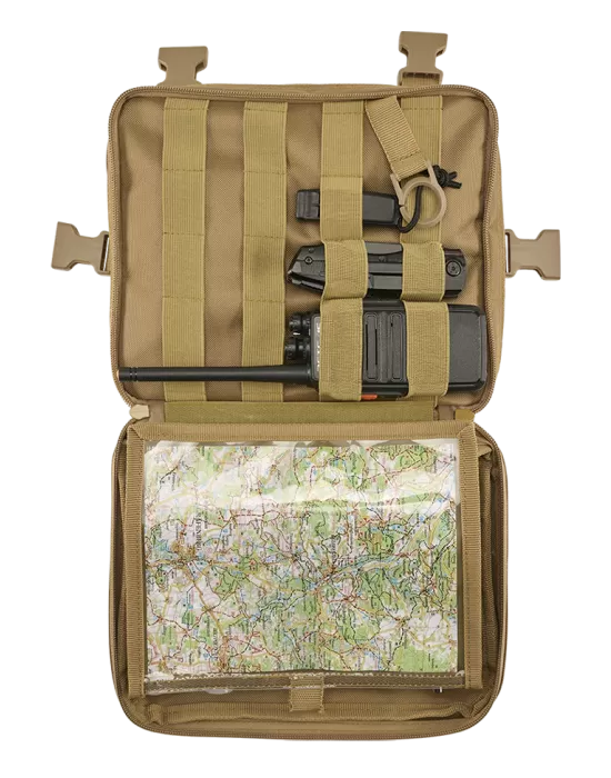 Тактическа чанта нагръдник в черно Brandit US Cooper Chest, Чанти - Hoodstyle.bg