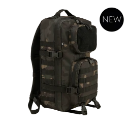 Туристическа раница в тъмен камуфлаж Brandit US Cooper Patch Large