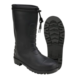 Зимни гумени ботуши в черно Brandit Rain Boots Winter