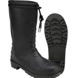 Зимни гумени ботуши в черно Brandit Rain Boots Winter