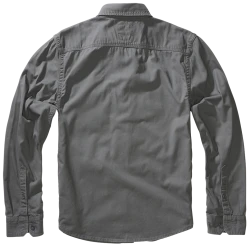 Мъжка риза в цвят графит Brandit Vintage Shirt