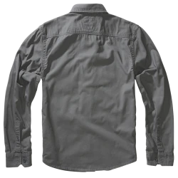 Мъжка риза в цвят графит Brandit Vintage Shirt