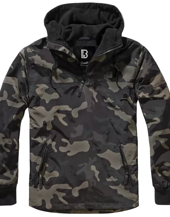 Мъжко яке ветровка в тъмен камуфлаж Brandit Luke, Пролет / Есен - Hoodstyle.bg