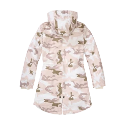 Дамска парка в бял камуфлаж Brandit Marsh candy camo