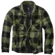 Мъжко яке в черно-тъмнозелено каре Brandit Lumber, Якета - Hoodstyle.bg