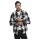 Мъжко яке в бяло-черно каре цвят Brandit Lumber, Якета - Hoodstyle.bg
