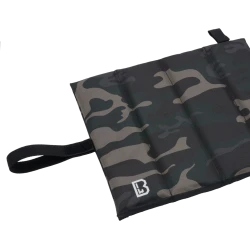 Сгъваема подложка за сядане в камуфлажен цвят Brandit Sit Mat darkcamo