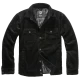 Подплатено кадифено яке в черен цвят Brandit Corduroy, Зимни якета - Hoodstyle.bg