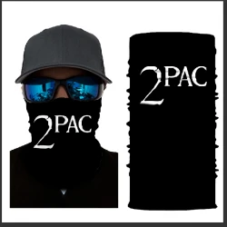 Бандана шал бъф 2Pac / Tupac Shakur HoodStyle Bandana