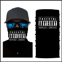 Бандана шал бъф Parental Advisory Explicit Content HoodStyle Bandana