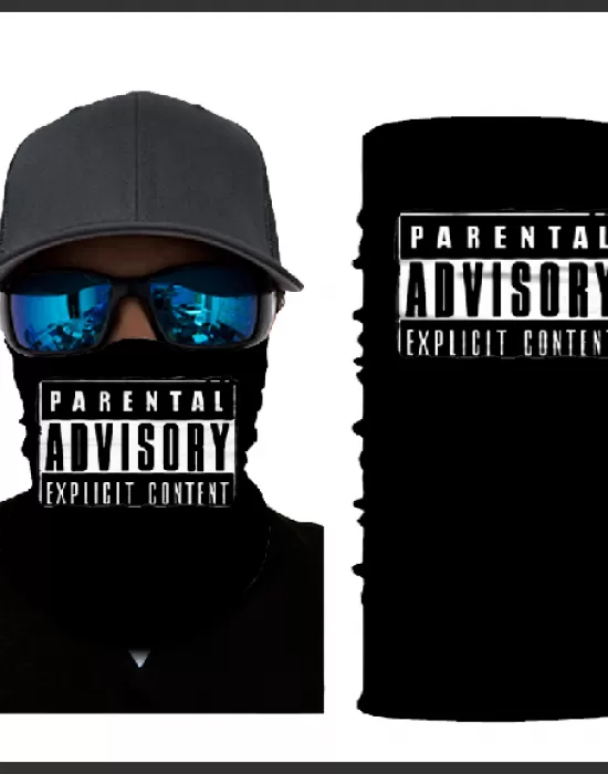 Бандана шал бъф Parental Advisory Explicit Content HoodStyle Bandana, Бандана шал - Hoodstyle.bg
