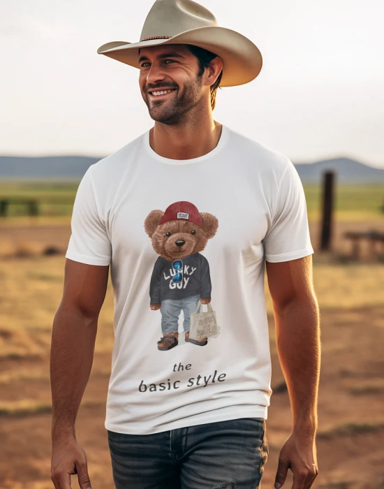 Тениска Мечо Пух Lucky Boy, Тениски - Hoodstyle.bg