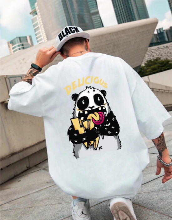 Тениска Oversize Street Wear Delicious, Тениски - Hoodstyle.bg