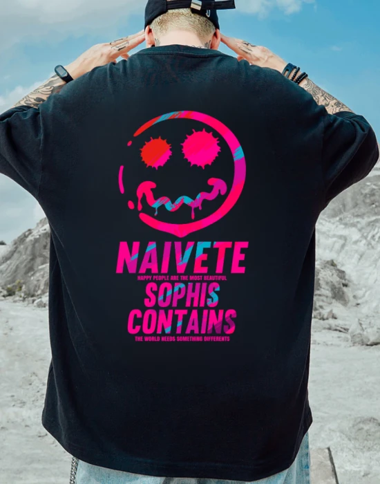 Тениска Oversize Street Wear Naivete, Тениски - Hoodstyle.bg