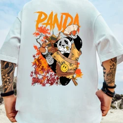 Тениска Oversize Street Wear Panda
