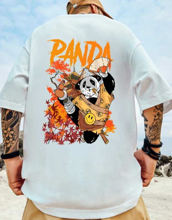 Тениска Oversize Street Wear Panda, Тениски - Hoodstyle.bg