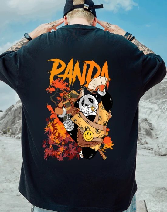 Тениска Oversize Street Wear Panda, Тениски - Hoodstyle.bg