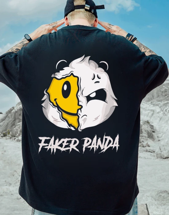 Тениска Oversize Street Wear Faker Panda, Тениски - Hoodstyle.bg