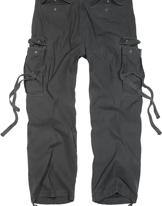 Мъжки карго панталони в черно Brandit M-65, Панталони - Hoodstyle.bg