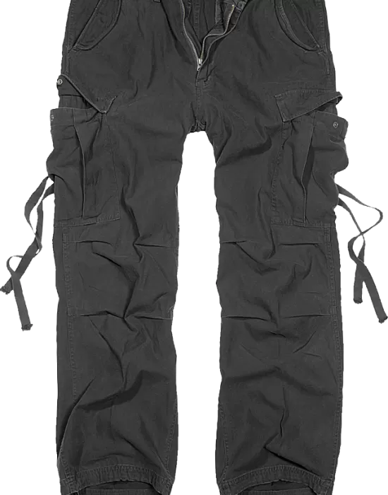 Мъжки карго панталони в черно Brandit M-65, Панталони - Hoodstyle.bg