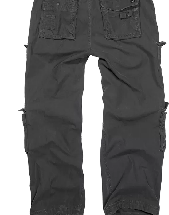 Мъжки карго панталони в черно Brandit Pure Vintage, Панталони - Hoodstyle.bg