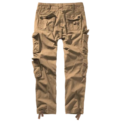 Мъжки карго панталон в бежов цвят Brandit Pure Slim Fit