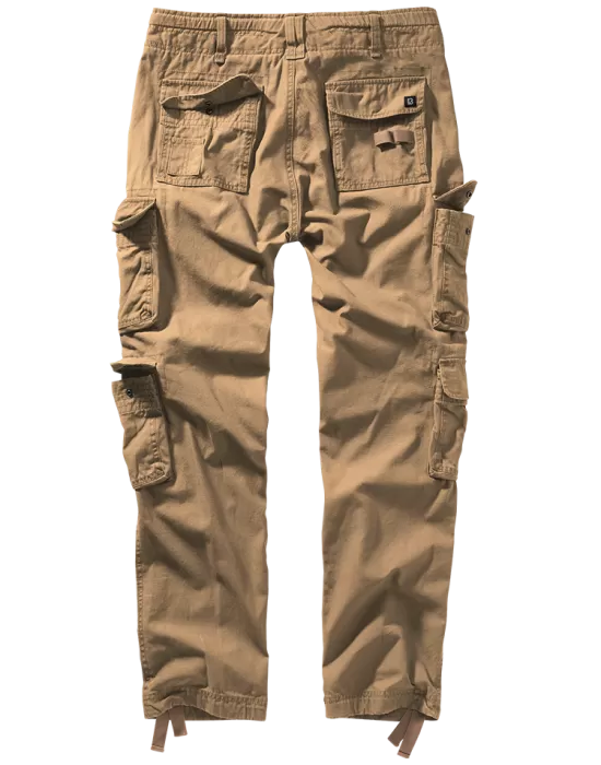 Мъжки карго панталон в бежов цвят Brandit Pure Slim Fit, Панталони - Hoodstyle.bg