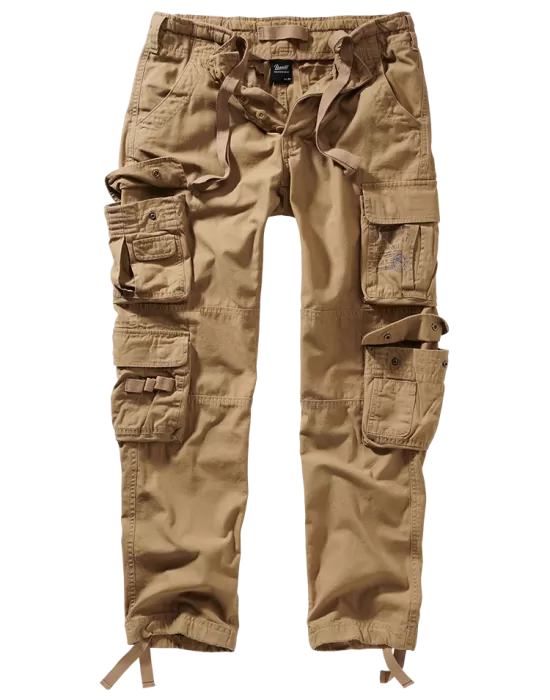 Мъжки карго панталон в бежов цвят Brandit Pure Slim Fit, Панталони - Hoodstyle.bg
