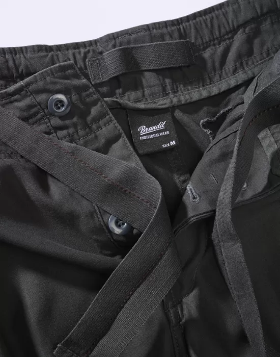 Мъжки карго панталон в цвят графит Brandit Pure Slim Fit anthracite, Панталони - Hoodstyle.bg