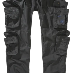 Мъжки карго панталон в цвят графит Brandit Pure Slim Fit anthracite