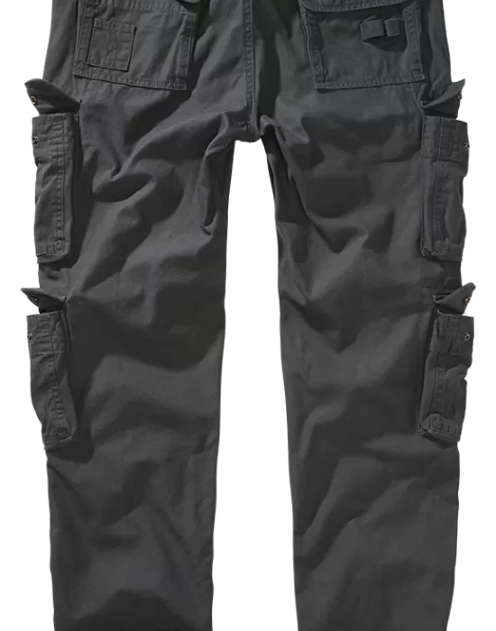 Мъжки карго панталон в цвят графит Brandit Pure Slim Fit anthracite, Панталони - Hoodstyle.bg