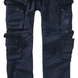 Мъжки карго панталон в тъмносин цвят Brandit Pure Slim Fit