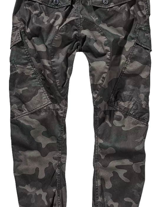 Мъжки летни панталони в тъмен камуфлаж Ray Vintage, Панталони - Hoodstyle.bg