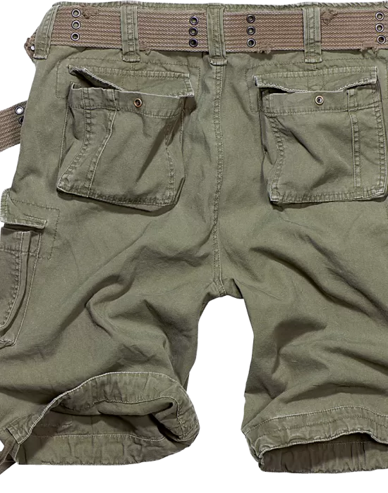 Мъжки къси карго панталони в цвят маслина Brandit, Къси панталони - Hoodstyle.bg