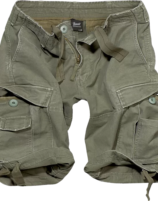 Мъжки къси карго панталони в цвят маслина Brandit, Къси панталони - Hoodstyle.bg