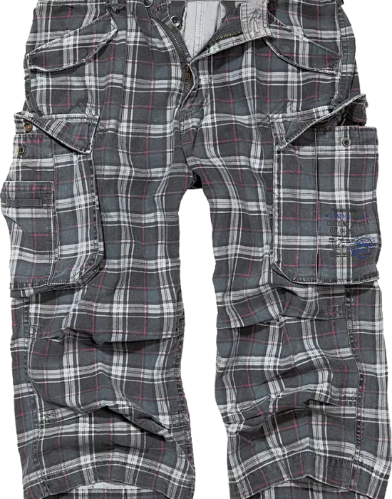 Мъжки 3/4 карго панталони в тъмносиво Brandit darkgrey/purple, Къси панталони - Hoodstyle.bg