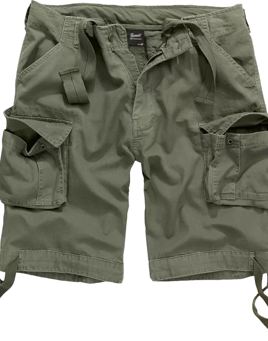 Мъжки къси карго панталони в цвят маслина Brandit, Къси панталони - Hoodstyle.bg