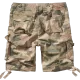 Мъжки къси карго панталони в светъл камуфлаж Brandit light woodland, Къси панталони - Hoodstyle.bg