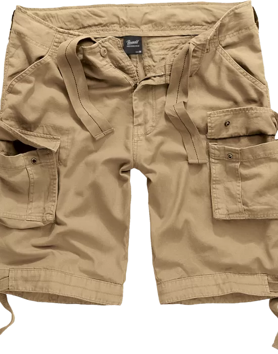 Мъжки къси карго панталони в бежово Brandit, Къси панталони - Hoodstyle.bg
