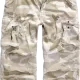 Мъжки 3/4 карго панталони в бежов камуфлаж Brandit Urban Legend, Панталони - Hoodstyle.bg