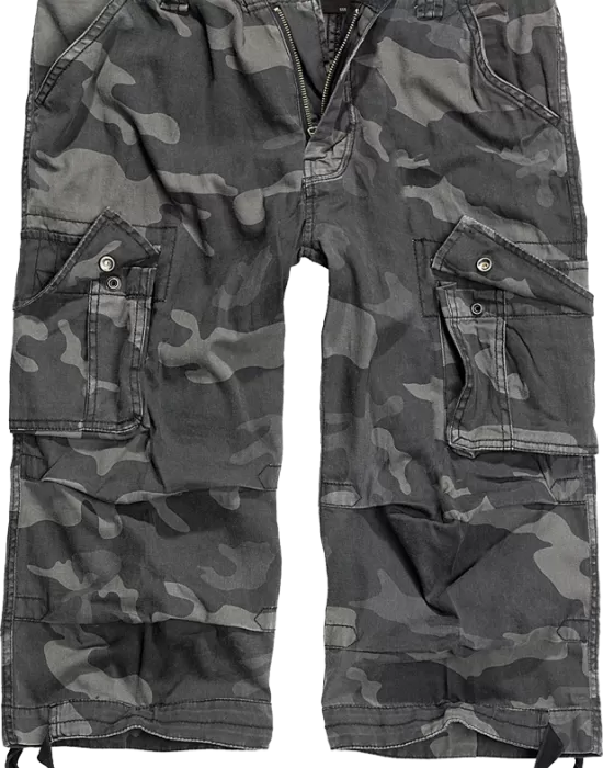 Мъжки 3/4 карго панталони в тъмен камуфлаж Brandit Urban Legend, Панталони - Hoodstyle.bg