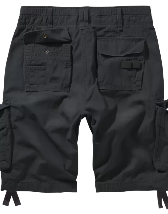 Мъжки къси карго панталони в черен цвят Brandit Pure Vintage, Къси панталони - Hoodstyle.bg